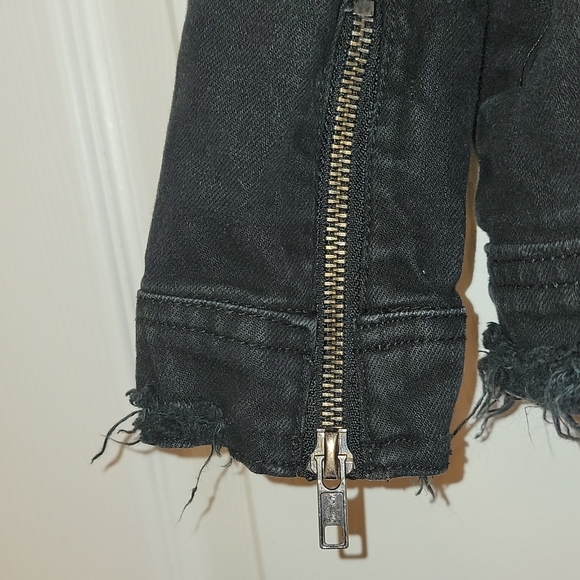 Jordan Craig Legacy Edition Distressed Black Denim Jean Jacket Toddler Size 2 - Picture 5 of 9